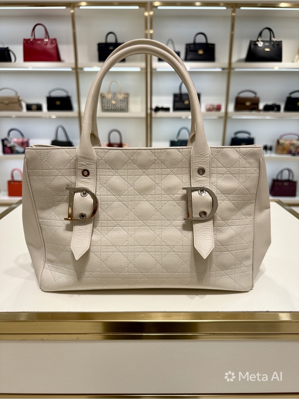 Dior Cannage Granville Tote - Picture 2 of 4